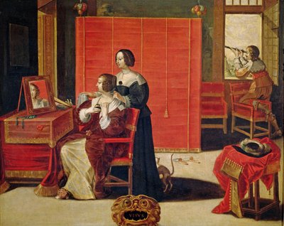 The Five Senses - Sight by Abraham Bosse